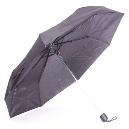 BLACK FOLDING UMBRELLA