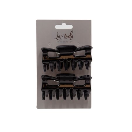 LARGE CLAW HAIR CLAMP SET 2 PC