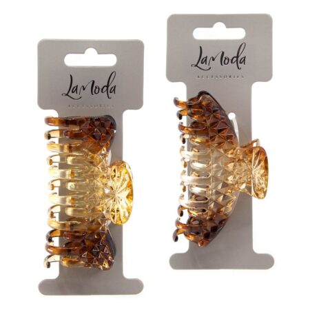 LARGE HAIR CLAWS – BRWN