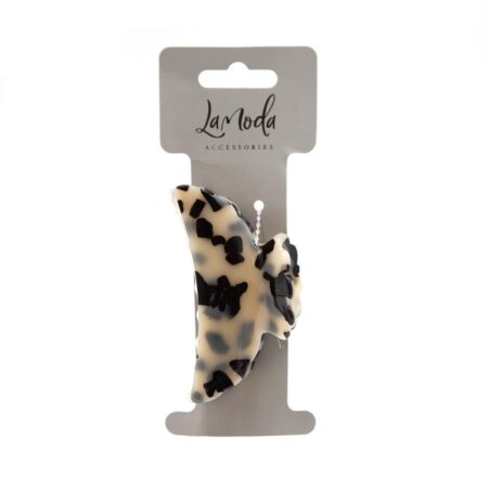 LIGHT TORTOISESHELL LARGE CLAMP
