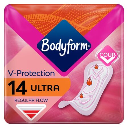 Bodyform Cour-V Ultra Normal Sanitary Towels 14 per pack