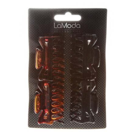 MEDIUM STANDARD HAIR CLAMP 4 PC