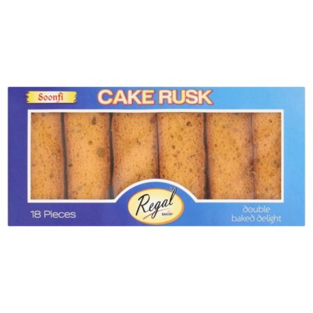 Regal Soonfi Cake Rusk 18 per pack