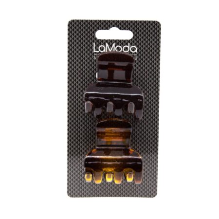 TORTOISESHELL CLAMP SET 2 PCS