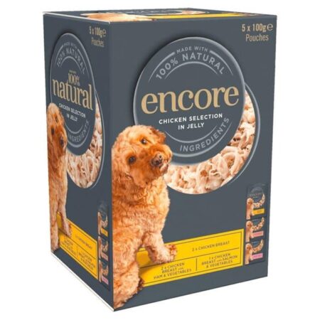 Encore Deluxe Collection Dog Portion Pouch 5x100g