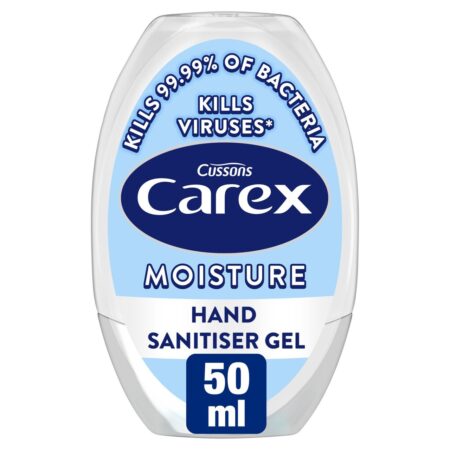 Cussons Antibacterial Carex Protects Moisture Plus Hand Gel 50ml