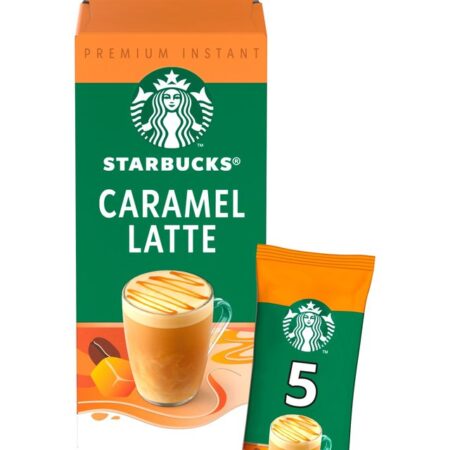 Starbucks Premium Instant Caramel Latte 5 X 23g