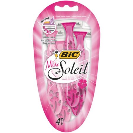 Bic Miss Soleil 3 Blade Shaver 4 per pack