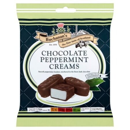 Buchanans Chocolate Peppermint Creams 150G