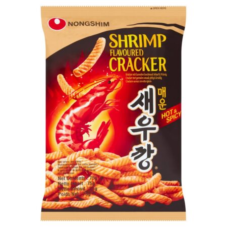 Nong Shim Shrimp Flavoured Cracker 75g