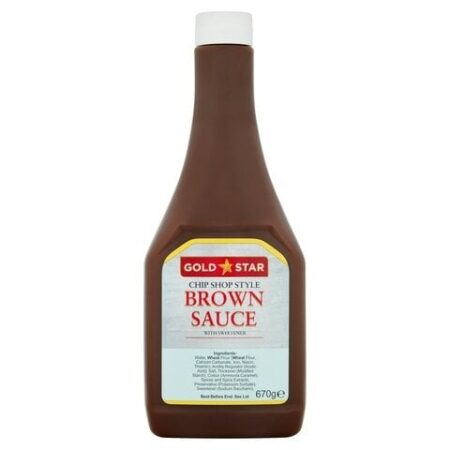 Gold Star Brown Sauce 670G