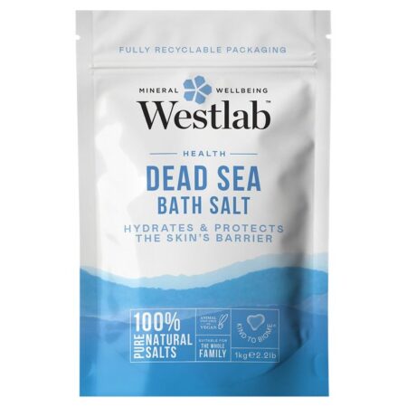 Westlab Pure Mineral Bathing Dead Sea Salt 1kg