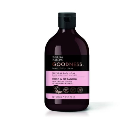 GOODNESS ROSE & GERANIUM BATH SOAK