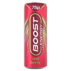 Boost Energy Red Berry 250ml