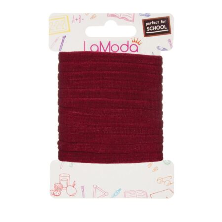 SOFT PONYTAILERS BURGUNDY