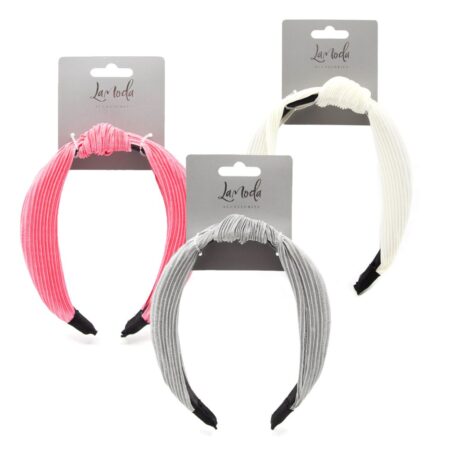 SATIN KNOTTED HEADBAND