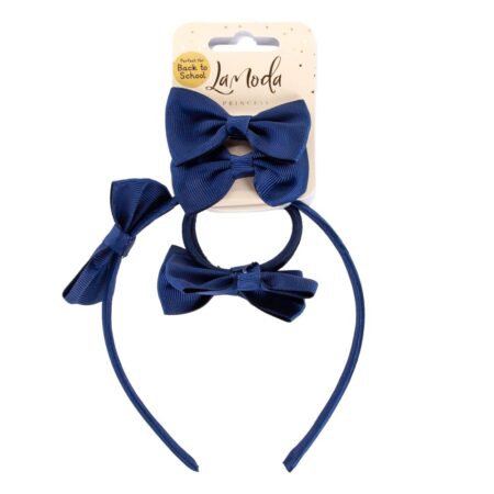 BUTTERFLY BOW SET – NAVY