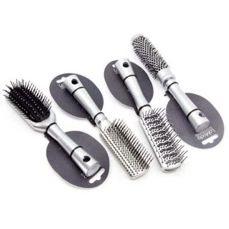 ASSORTED HAIR BRUSHES