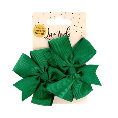 PIN WHEEL PONYTAILERS – GREEN