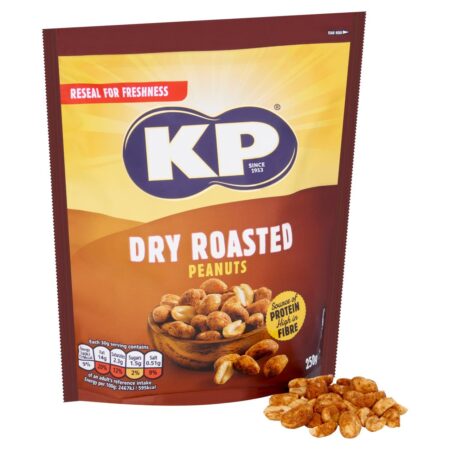 KP Dry Roasted Peanuts 250g