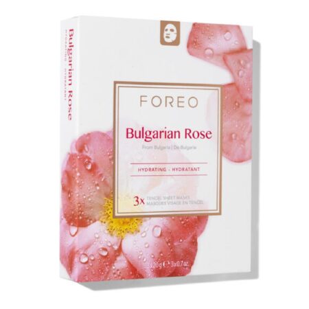 FOREO FARM TO FACE SHEET MASKS BULGARIAN ROSE 3’S