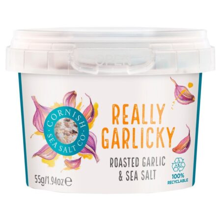 Cornish Sea Salt Really Garlicky Seasoning 55g