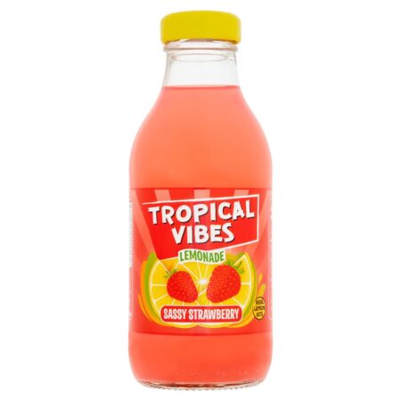 Tropical Vibes Lemonades Sassy Strawberry 300ml