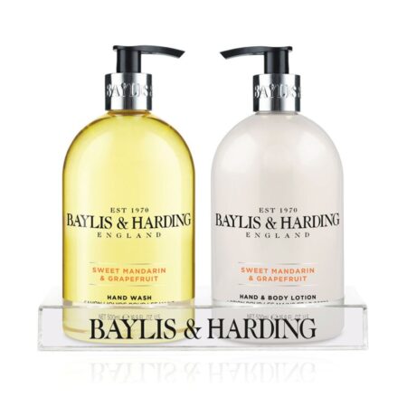 MANDARIN & GRAPEFRUIT HAND TWIN SET