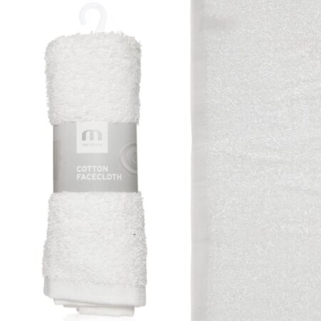 FACECLOTH WHITE