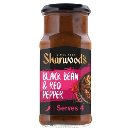 Sharwood’s Black Bean & Red Pepper Chinese Cooking Sauce 425g
