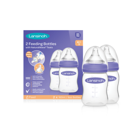 FEEDING BOTTLES TWIN PACK 160ML