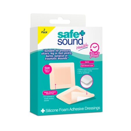 SILICONE FOAM DRESSINGS x 2