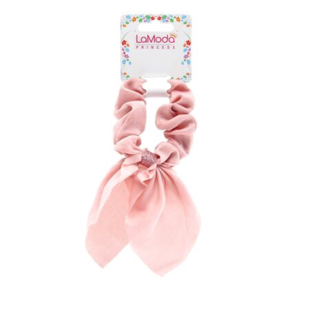 SOFT PINK GLITTER SCRUNCHIE