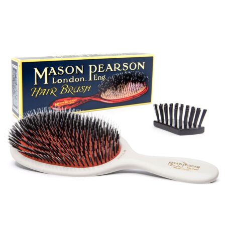LARGE BRISTLE & NYLON WHITE