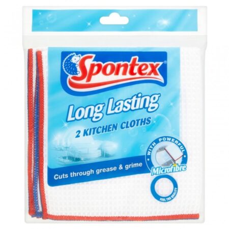 LONG LASTING KITCHEN CLOTH 2PK