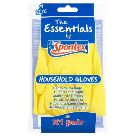 ESSENTIALS RUBBER GLOVES M