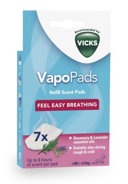 VICKS ROSEMARY AND LAVENDAR SCENT PADS