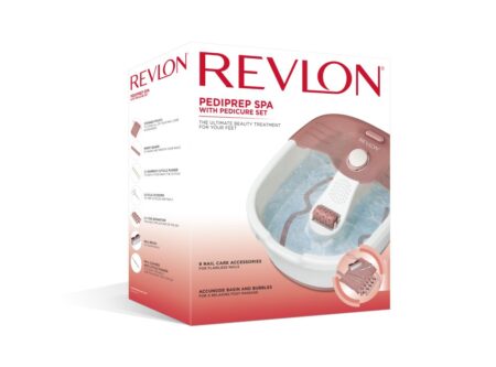 REVLON FOOT SPA WITH PEDICURE SET