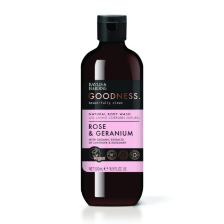 GOODNESS ROSE & GERANIUM BODY WASH
