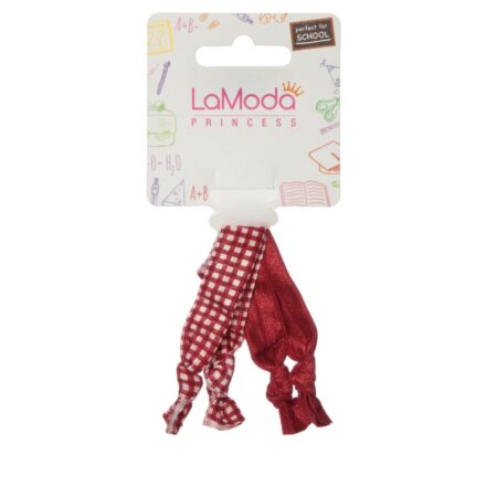 KNOTTED PONYTAILERS BURGUNDY