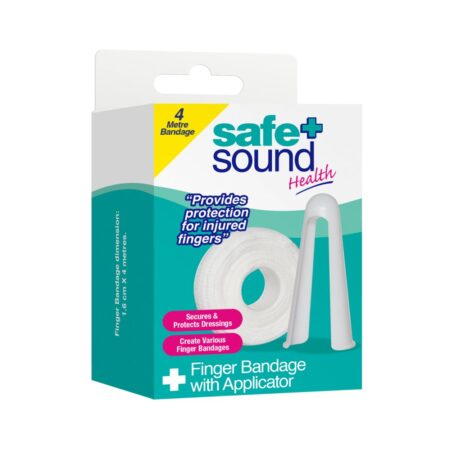 FINGER BANDAGE AND APPLICATOR