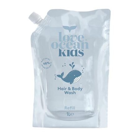 LOVE OCEAN HAIR AND BODY WASH 1 LITRE POUCH