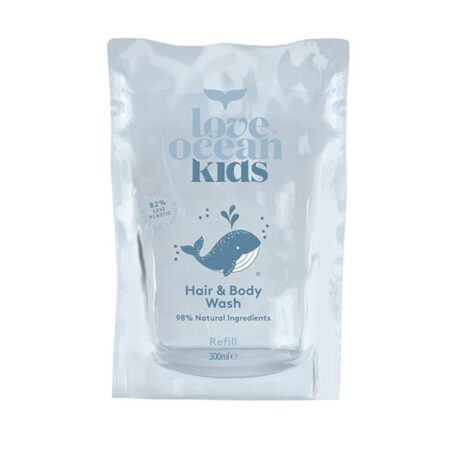 LOVE OCEAN HAIR AND BODY WASH 300ML POUCH