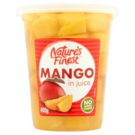 Nature’s Finest Mango in Juice (400g) 210g