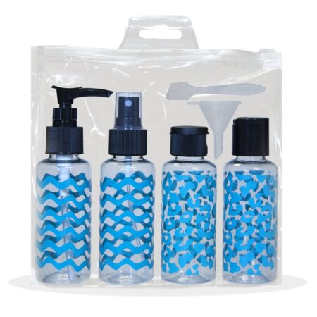 PRINTED 100ML TRAVEL BOTTLES
