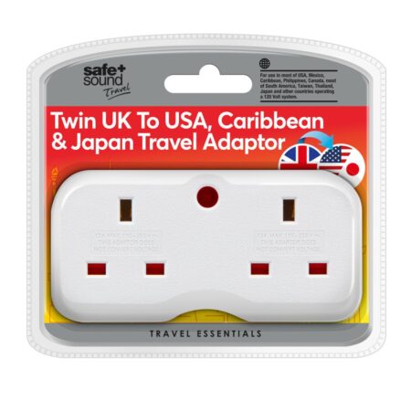 TWIN USA/JAPAN TRAVEL ADAPTOR