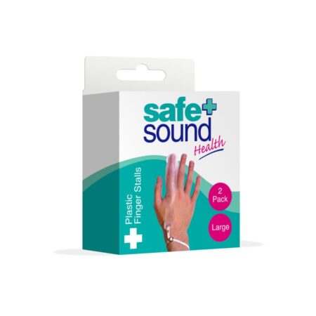PLASTIC FINGERSTALL LRG