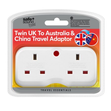 TWIN ASIA/AUS ADAPTOR NEW BS