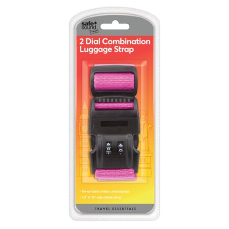 2 DIAL LUGGAGE STRAP