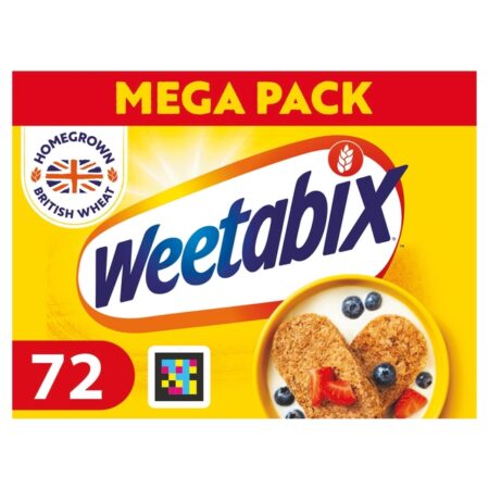 Weetabix Cereal 72 per pack